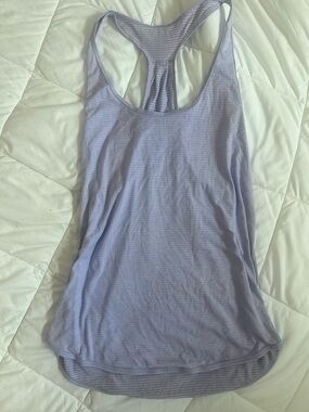 Lululemon Lavender Racerback Tank Top